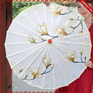Leipupa Dầu Giấy Ô Đa Năng 82cm - Nhảy Dù Phương Đông cho Cô Dâu & Tiệc Cưới 9