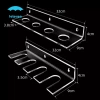 Leipupa Giá Đỡ Treo Tường Bóng Chày Acrylic Suốt – Giữ 4 Bát Gym, Giá 277.200₫ 9