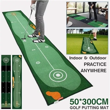 Leipupa Golf Putting Mat - Chơi gôn di động, luyện tập sân vườn Park Home, ưu đãi 148k