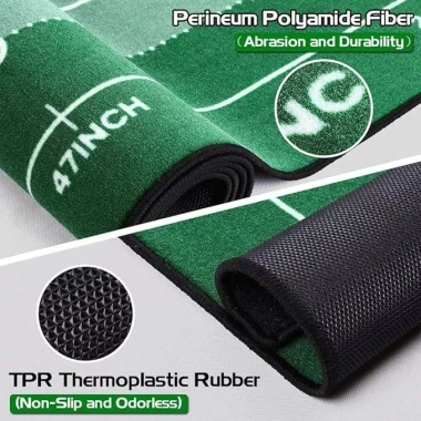Leipupa Golf Putting Mat - Chơi gôn di động, luyện tập sân vườn Park Home, ưu đãi 148k