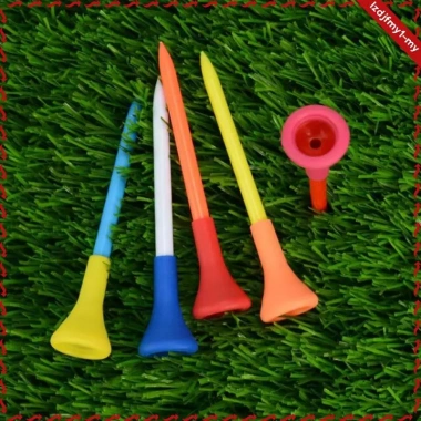 Leipupa Golf Tee Nhựa 5 Gói - Nhiều Màu, Kích Thước Khác Nhau Cho Thảm Tập Luyện