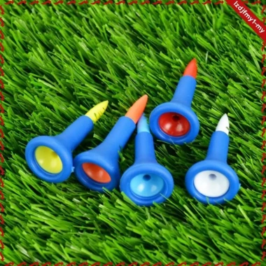 Leipupa Golf Tee Nhựa 5 Gói - Nhiều Màu, Kích Thước Khác Nhau Cho Thảm Tập Luyện
