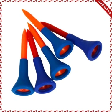 Leipupa Golf Tee Nhựa 5 Gói - Nhiều Màu, Kích Thước Khác Nhau Cho Thảm Tập Luyện