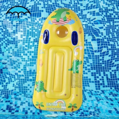 Leipupa Kids Ván lướt sóng bơm hơi PVC - Nhẹ, dày, tay cầm di động, giá 229.900₫
