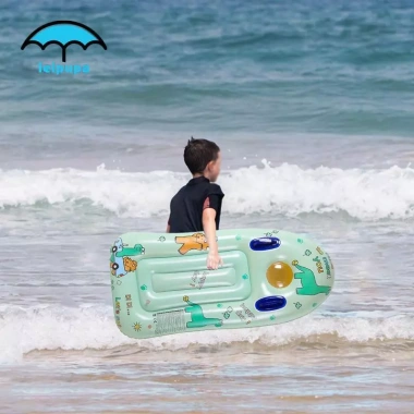 Leipupa Kids Ván lướt sóng bơm hơi PVC - Nhẹ, dày, tay cầm di động, giá 229.900₫