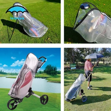 Leipupa Túi Golf Nữ Chống Thấm Nước, Hàng Nặng, Che Mưa, Hood Ngoài Trời - Giảm Giá Đến 23% (187k) 4