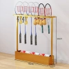 Leipupa vợt tennis cầu lông, kệ lưu trữ gậy bi-a - cho gym gia đình, giá 323.400 VND 5
