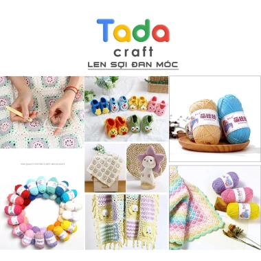 Len Baby Yarn mã 01-50 - Siêu mềm, màu đa dạng, giảm giá 29.750₫ tại Tada Craft 4