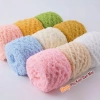Len Bông Xù 40 Màu cuộn 100g - Đa sắc, mềm mại, giá ưu đãi 33.440 VND, thích hợp DIY