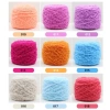 Len Bông Xù 40 Màu cuộn 100g - Đa sắc, mềm mại, giá ưu đãi 33.440 VND, thích hợp DIY 4