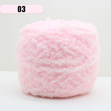 Len Bông Xù 40 Màu cuộn 100g - Đa sắc, mềm mại, giá ưu đãi 33.440 VND, thích hợp DIY 12