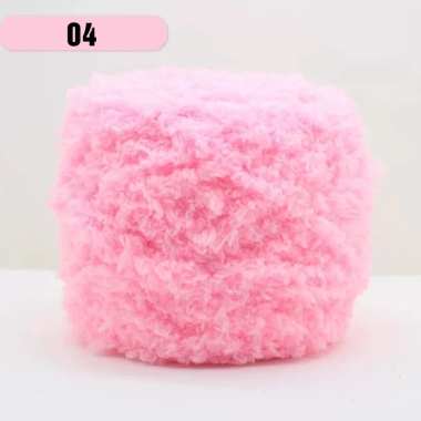 Len Bông Xù 40 Màu cuộn 100g - Đa sắc, mềm mại, giá ưu đãi 33.440 VND, thích hợp DIY 13