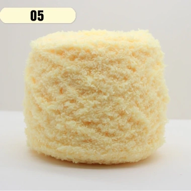 Len Bông Xù 40 Màu cuộn 100g - Đa sắc, mềm mại, giá ưu đãi 33.440 VND, thích hợp DIY 14