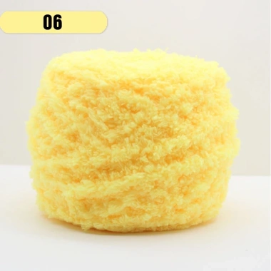 Len Bông Xù 40 Màu cuộn 100g - Đa sắc, mềm mại, giá ưu đãi 33.440 VND, thích hợp DIY 15