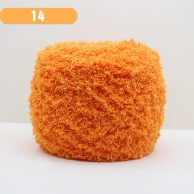 Len Bông Xù 40 Màu cuộn 100g - Đa sắc, mềm mại, giá ưu đãi 33.440 VND, thích hợp DIY 23