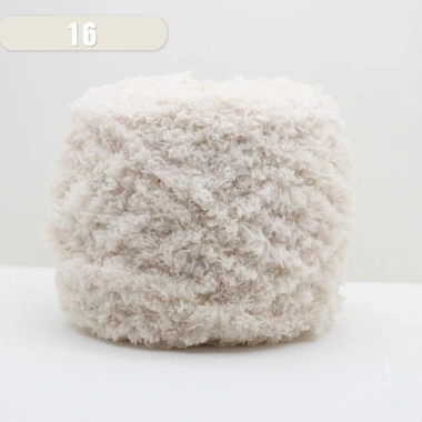 Len Bông Xù 40 Màu cuộn 100g - Đa sắc, mềm mại, giá ưu đãi 33.440 VND, thích hợp DIY 25