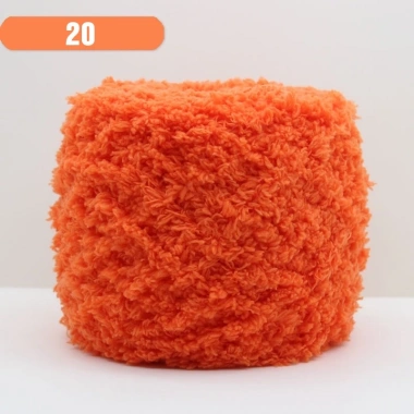 Len Bông Xù 40 Màu cuộn 100g - Đa sắc, mềm mại, giá ưu đãi 33.440 VND, thích hợp DIY 29