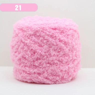 Len Bông Xù 40 Màu cuộn 100g - Đa sắc, mềm mại, giá ưu đãi 33.440 VND, thích hợp DIY 30