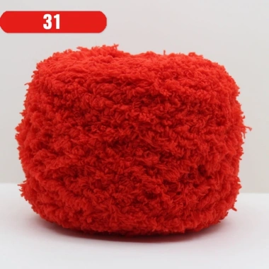 Len Bông Xù 40 Màu cuộn 100g - Đa sắc, mềm mại, giá ưu đãi 33.440 VND, thích hợp DIY 38