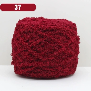 Len Bông Xù 40 Màu cuộn 100g - Đa sắc, mềm mại, giá ưu đãi 33.440 VND, thích hợp DIY 44