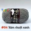 Len Milk Cotton 125gr Loại 1 Mã 01‑50 – Giá ưu đãi 61.600₫, mềm mịn, thấm hút 12