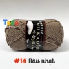 Len Milk Cotton 125gr Loại 1 Mã 01‑50 – Giá ưu đãi 61.600₫, mềm mịn, thấm hút 21