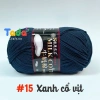 Len Milk Cotton 125gr Loại 1 Mã 01‑50 – Giá ưu đãi 61.600₫, mềm mịn, thấm hút 22