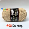 Len Milk Cotton 125gr Loại 1 Mã 01‑50 – Giá ưu đãi 61.600₫, mềm mịn, thấm hút 29
