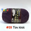 Len Milk Cotton 125gr Loại 1 Mã 01‑50 – Giá ưu đãi 61.600₫, mềm mịn, thấm hút 35