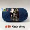 Len Milk Cotton 125gr Loại 1 Mã 01‑50 – Giá ưu đãi 61.600₫, mềm mịn, thấm hút 37