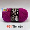 Len Milk Cotton 125gr Loại 1 Mã 01‑50 – Giá ưu đãi 61.600₫, mềm mịn, thấm hút 38