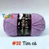 Len Milk Cotton 125gr Loại 1 Mã 01‑50 – Giá ưu đãi 61.600₫, mềm mịn, thấm hút 39
