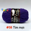 Len Milk Cotton 125gr Loại 1 Mã 01‑50 – Giá ưu đãi 61.600₫, mềm mịn, thấm hút 45
