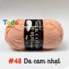 Len Milk Cotton 125gr Loại 1 Mã 01‑50 – Giá ưu đãi 61.600₫, mềm mịn, thấm hút 54