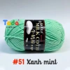 Len Milk Cotton 125gr Loại 1 Mã 51-103 - Mềm mịn, thấm hút, Giá chỉ 61.600₫ 10