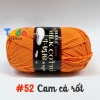 Len Milk Cotton 125gr Loại 1 Mã 51-103 - Mềm mịn, thấm hút, Giá chỉ 61.600₫ 11