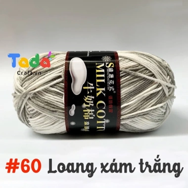 Len Milk Cotton 125gr Loại 1 Mã 51-103 - Mềm mịn, thấm hút, Giá chỉ 61.600₫ 18