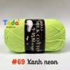 Len Milk Cotton 125gr Loại 1 Mã 51-103 - Mềm mịn, thấm hút, Giá chỉ 61.600₫ 27