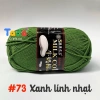 Len Milk Cotton 125gr Loại 1 Mã 51-103 - Mềm mịn, thấm hút, Giá chỉ 61.600₫ 31