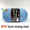 Len Milk Cotton 125gr Loại 1 Mã 51-103 - Mềm mịn, thấm hút, Giá chỉ 61.600₫ 36