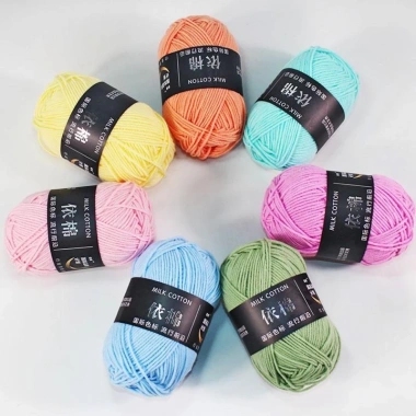 Len Milk Cotton Mác Đen Cuộn 50g (Mã 51-86) - Giá chỉ 19.360₫, giảm tới 20% 9