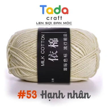 Len Milk Cotton Mác Đen Cuộn 50g (Mã 51-86) - Giá chỉ 19.360₫, giảm tới 20% 12