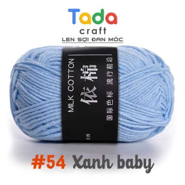 Len Milk Cotton Mác Đen Cuộn 50g (Mã 51-86) - Giá chỉ 19.360₫, giảm tới 20% 13