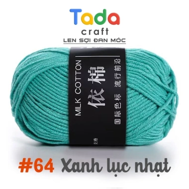 Len Milk Cotton Mác Đen Cuộn 50g (Mã 51-86) - Giá chỉ 19.360₫, giảm tới 20% 23