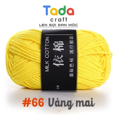 Len Milk Cotton Mác Đen Cuộn 50g (Mã 51-86) - Giá chỉ 19.360₫, giảm tới 20% 25