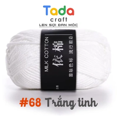 Len Milk Cotton Mác Đen Cuộn 50g (Mã 51-86) - Giá chỉ 19.360₫, giảm tới 20% 27