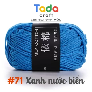 Len Milk Cotton Mác Đen Cuộn 50g (Mã 51-86) - Giá chỉ 19.360₫, giảm tới 20% 30