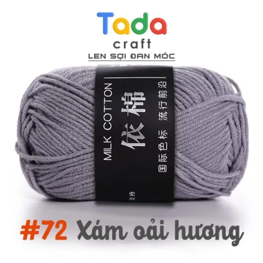 Len Milk Cotton Mác Đen Cuộn 50g (Mã 51-86) - Giá chỉ 19.360₫, giảm tới 20% 31