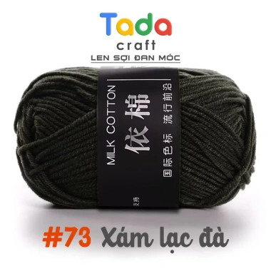 Len Milk Cotton Mác Đen Cuộn 50g (Mã 51-86) - Giá chỉ 19.360₫, giảm tới 20% 32