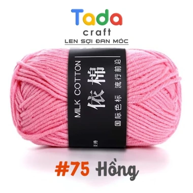 Len Milk Cotton Mác Đen Cuộn 50g (Mã 51-86) - Giá chỉ 19.360₫, giảm tới 20% 34